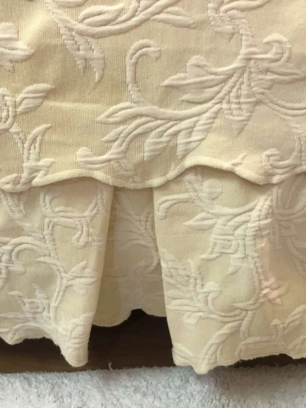 Yellow Quilted Queen Bedding Set from JC Penny's Home Collection